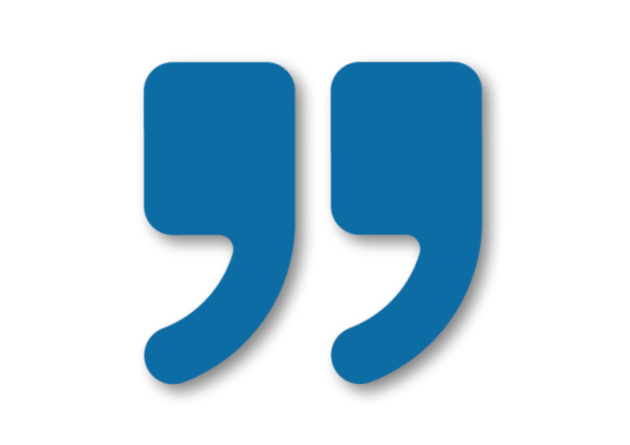 quotation marks